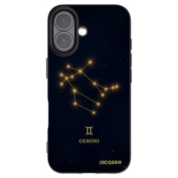 Fekete szilikon tok az alábbi mobiltelefonokra Apple iPhone 16 - GEMINI