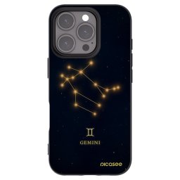 Fekete szilikon tok az alábbi mobiltelefonokra Apple iPhone 16 Pro - GEMINI