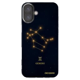 Átlátszó szilikon tok az alábbi mobiltelefonokra Apple iPhone 16 Plus - GEMINI