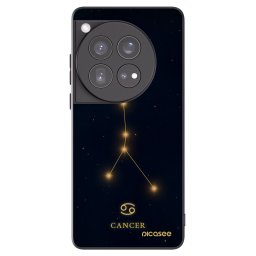 Fekete szilikon tok az alábbi mobiltelefonokra OnePlus 12 5G - CANCER