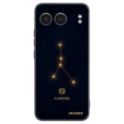 Fekete szilikon tok az alábbi mobiltelefonokra OnePlus Nord 4 - CANCER
