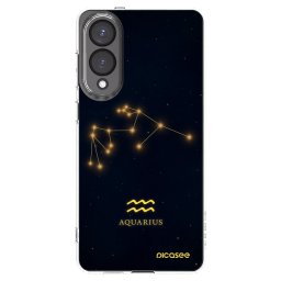 Átlátszó szilikon tok az alábbi mobiltelefonokra Samsung Galaxy S25 Edge 5G - AQUARIUS