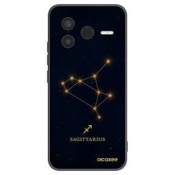 Fekete szilikon tok az alábbi mobiltelefonokra Xiaomi Poco F7 Pro 5G - SAGITTARIUS