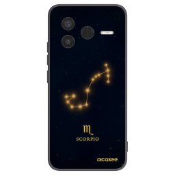 Fekete szilikon tok az alábbi mobiltelefonokra Xiaomi Poco F7 Pro 5G - SCORPIO