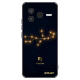 Fekete szilikon tok az alábbi mobiltelefonokra Xiaomi Poco F7 Pro 5G - VIRGO