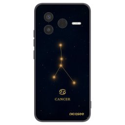 Fekete szilikon tok az alábbi mobiltelefonokra Xiaomi Poco F7 Pro 5G - CANCER