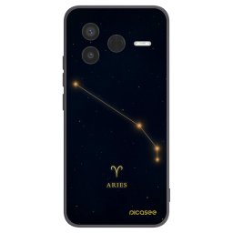 Fekete szilikon tok az alábbi mobiltelefonokra Xiaomi Poco F7 Pro 5G - ARIES