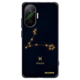 Fekete szilikon tok az alábbi mobiltelefonokra Xiaomi Poco F7 5G - PISCES