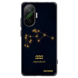 Fekete szilikon tok az alábbi mobiltelefonokra Xiaomi Poco F7 5G - AQUARIUS
