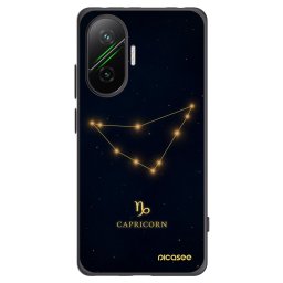 Fekete szilikon tok az alábbi mobiltelefonokra Xiaomi Poco F7 5G - CAPRICORN