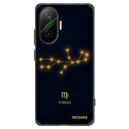 Fekete szilikon tok az alábbi mobiltelefonokra Xiaomi Poco F7 5G - VIRGO