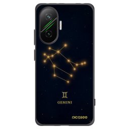 Fekete szilikon tok az alábbi mobiltelefonokra Xiaomi Poco F7 5G - GEMINI
