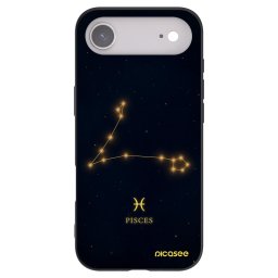 Fekete szilikon tok az alábbi mobiltelefonokra Apple iPhone Air - PISCES