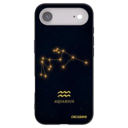 Fekete szilikon tok az alábbi mobiltelefonokra Apple iPhone Air - AQUARIUS