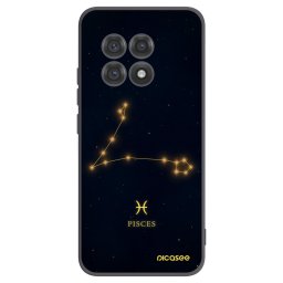 Fekete szilikon tok az alábbi mobiltelefonokra OnePlus 13R 5G - PISCES
