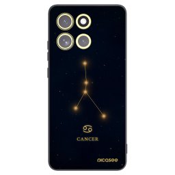 Fekete szilikon tok az alábbi mobiltelefonokra Motorola Moto G86 Power 5G - CANCER