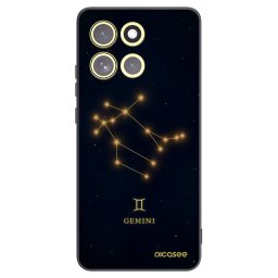Fekete szilikon tok az alábbi mobiltelefonokra Motorola Moto G86 Power 5G - GEMINI