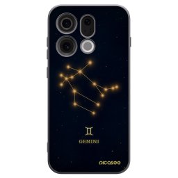 Fekete szilikon tok az alábbi mobiltelefonokra OPPO Find X9 - GEMINI