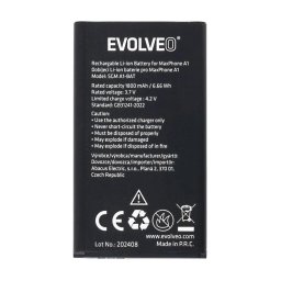 EVOLVEO eredeti 1800 mAh akkumulátor MaxPhone A1 készülékhez