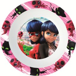 Katicabogár és Fekete macska kalandjai Heroes micro mélytányér 16 cm