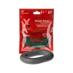 Perfect Fit Ultra Wrap 6 - vastag péniszgyűrű (fekete, 15 cm)