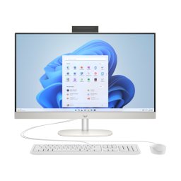 HP AIO 27-cr0005nn 27" FHD AG IPS 300cd, Ryzen7 7730U 2GHz, 16GB, 512GB SSD, Win 11, fehér