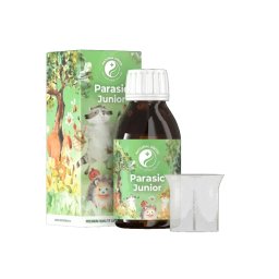 NaturalSwiss PARASIC JUNIOR Parazitaellenes gyógynövény szirup gyermekeknek 150ml