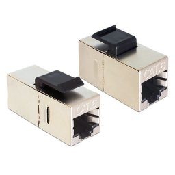 Delock Keystone modul RJ45 female > RJ45 female Cat.6, csatlakozó