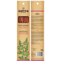 Füstölő, pacsuli 30g - Sattva Ayurveda