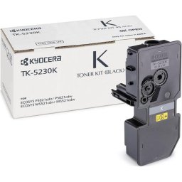 KYOCERA TK5230 Lézertoner M5521CDN, 5521CDW, P5021CDN, 5021CDW nyomtatókhoz, KYOCERA, fekete, 2,6k