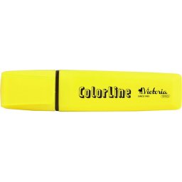 VICTORIA OFFICE Szövegkiemelő, 1-5 mm, VICTORIA OFFICE, "ColorLine", sárga