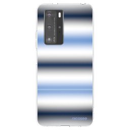 Átlátszó szilikon tok az alábbi mobiltelefonokra Huawei P40 Pro - Static Lines