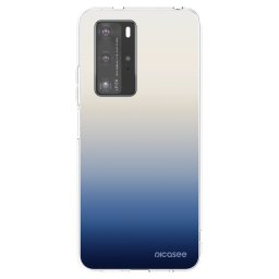Átlátszó szilikon tok az alábbi mobiltelefonokra Huawei P40 Pro - Gravity Fade