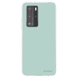 Átlátszó szilikon tok az alábbi mobiltelefonokra Huawei P40 Pro - Pastel Charm