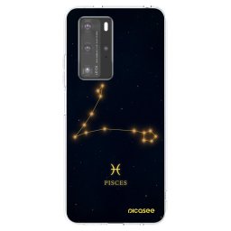 Átlátszó szilikon tok az alábbi mobiltelefonokra Huawei P40 Pro - PISCES