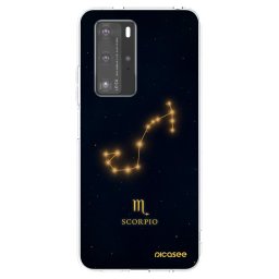 Átlátszó szilikon tok az alábbi mobiltelefonokra Huawei P40 Pro - SCORPIO