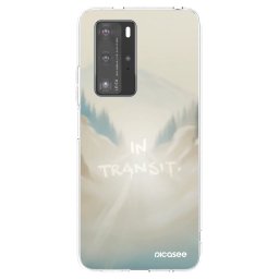 Átlátszó szilikon tok az alábbi mobiltelefonokra Huawei P40 Pro - IN TRANSIT