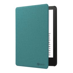C-TECH PROTECT tok Amazon Kindle PAPERWHITE 2024/COLORSOFT, WAKE/SLEEP funkció, kemény borító, AKC-21, jade