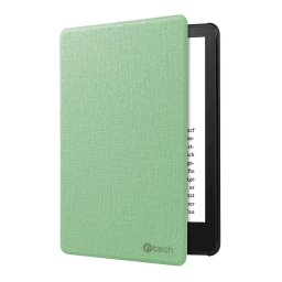 C-TECH PROTECT tok Amazon Kindle TOUCH 2024 készülékhez, WAKE/SLEEP funkció, kemény borító, AKC-22, matcha