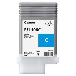 Canon PFI-106 (6622B001) - eredeti patron, cyan (azúrkék)