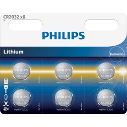 Philips elemek CR2032P6/01B - 6db