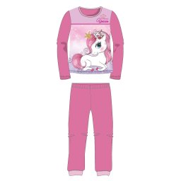 Unikornis Princess Pink gyerek hosszú pizsama 8 év / 128 cm