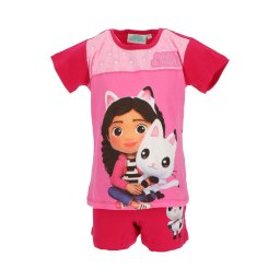 Gabi babaháza Pandy Paws Pink gyerek rövid pizsama 5 év / 110 cm