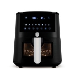 Berlinger Haus Air Fryer / forrólevegős sütő ablakkal 5 literes 1400W Black Vantage Collection BH/9557