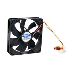 CHIEFTEC ventilátor AF-1225S, 120x120x25 mm-es hüvelyes ventilátor, 3/4pin csatlakozóval