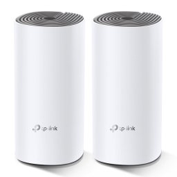 TP-Link AC1200 Whole-home Mesh WiFi rendszer Deco E4(2-pack), 2x10/100 RJ45