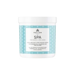 Kallos Spa kéz- és lábápoló masszázskrém kókuszolajjal, hialuronsavval és kollagénnel, 500 ml