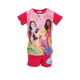 Disney Hercegnők Friendship Pink gyerek rövid pizsama 5 év / 110 cm
