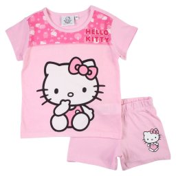 Hello Kitty Cutie Light Pink gyerek rövid pizsama 8 év / 128 cm