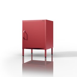 1566 MIA C19A éjjeliszekrény 424 × 595 × 400 mm, Modern piros